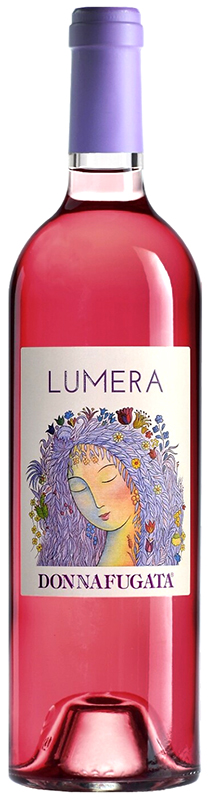 Вино "Люмера (Сицилия)" 2019г защищенного наименования места происхождения сухое розовое креп 12%, емк 0,75л