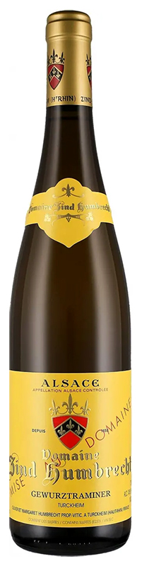 Вино сортовое ординарное белое сухое "Зинд-Умбрешт Гевюрцтраминер Тюркхайм"  креп 13.0%, емк  0.75 л