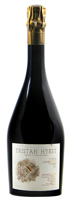 Игристое вино белое экстра брют  "Шампань Тристан Йест Курсель Натюр" 2011г креп  12,5%, емк  0,75 л