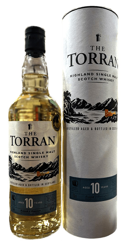 Виски шотландский солодовый ТОРРАН 10 ЛЕТ Родерик энд Хендерсон креп 40%, емк 0,7л