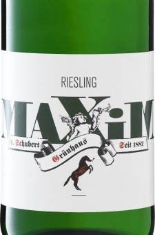 Этикетка Максим Рислинг 2015, 0,75л., 10,5%, белое, полусладкое