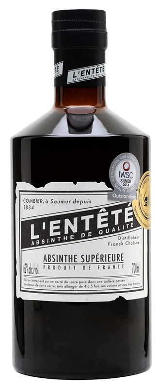 АБСЕНТ КОМБЬЕ Абсент Супeриере Л'Энтете спиртной напиток креп  62%, емк 0.7л.