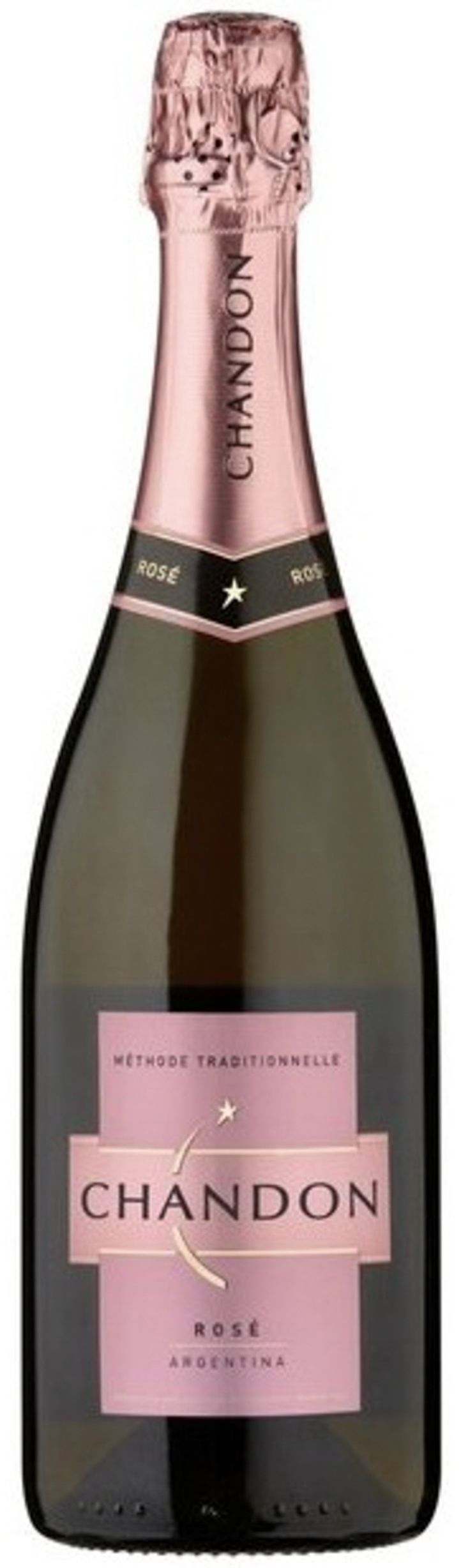 Игристое вино Шандон Брют Розе, розовое брют, 0.75 л