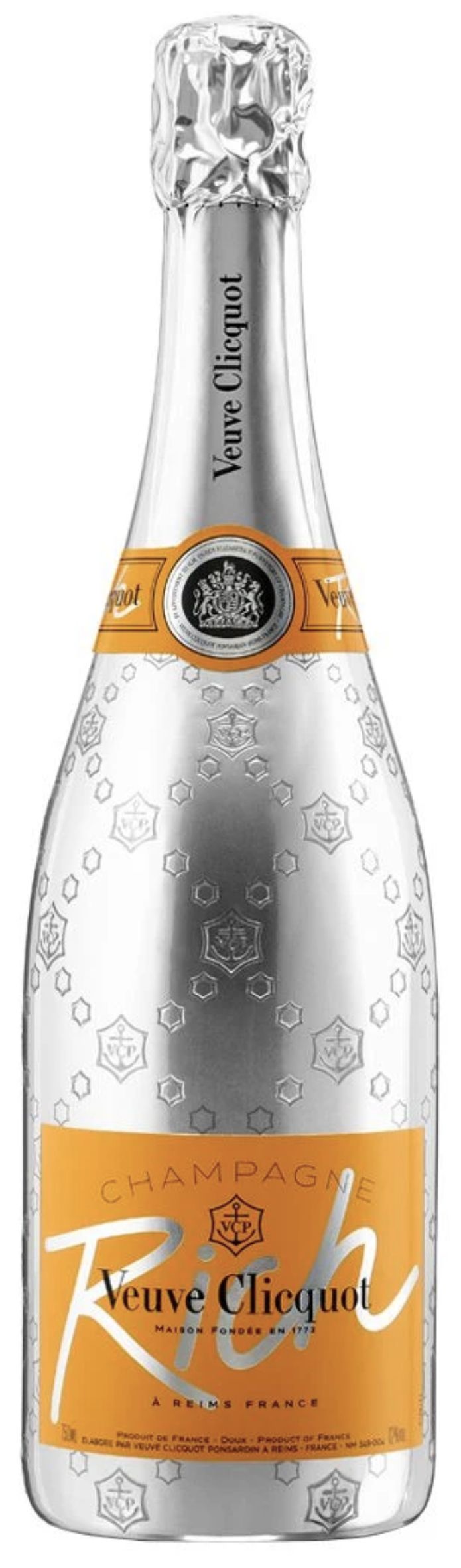 Шампанское Вдова Клико "Рич", белое сладкое, 0.75 л