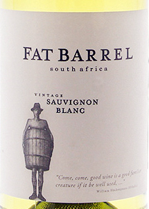 Этикетка Вино выдержанное "Fat Barrel Sauvignon Blanc" / "Фэт Баррел Совиньон Блан" 2022г белое сухое креп 12,5%, емк 0,75л