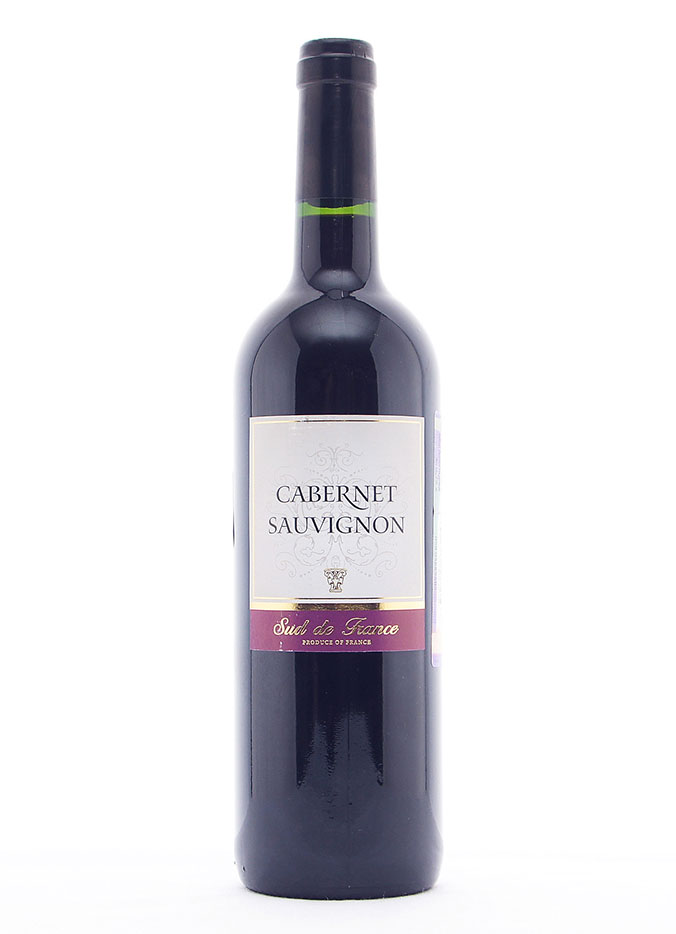 Вино Каберне Совиньон 2014г. красное сухое региона Пей д'Ок 0.75л Пьер Дюмонте