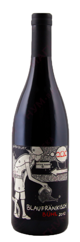 Блауфранкиш Буль Питтнауэр 2012 г. красное сухое 0,75 л.