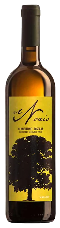 Вино ординарное сортовое Равацци Иль Ноцио Верментино  2021г белое сухое  креп 13%, емк. 0,75 л.