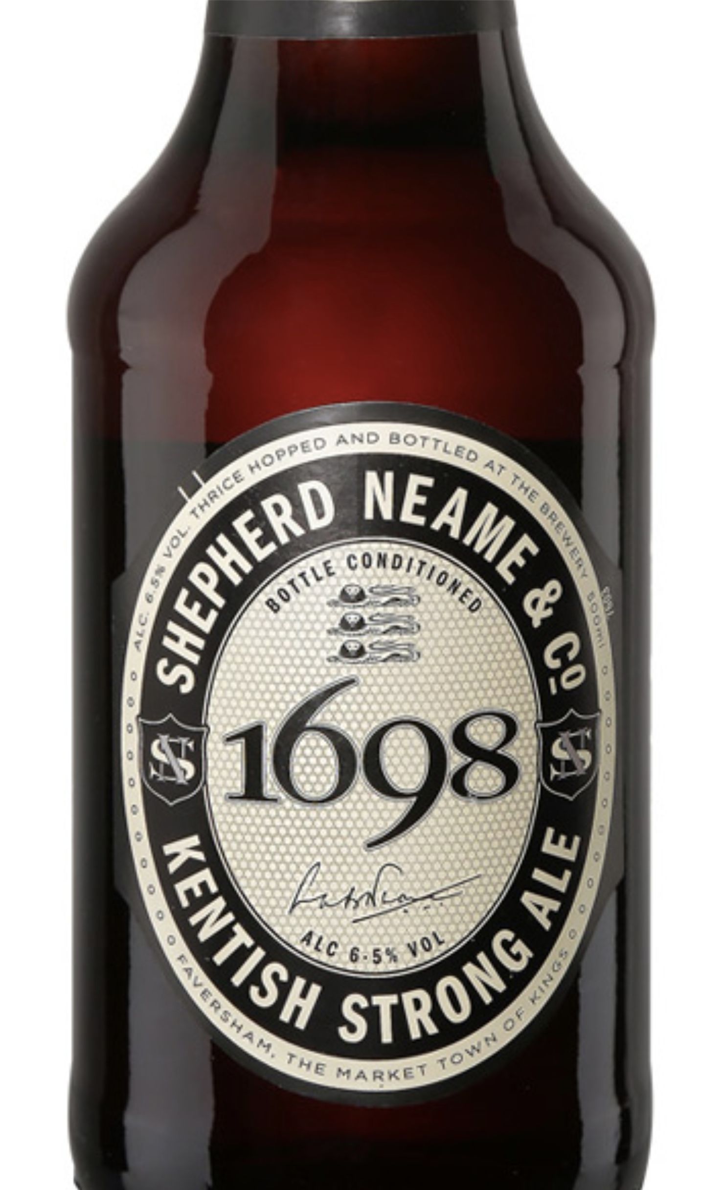 Этикетка Пиво 1698, светлый эль, 0.5 л