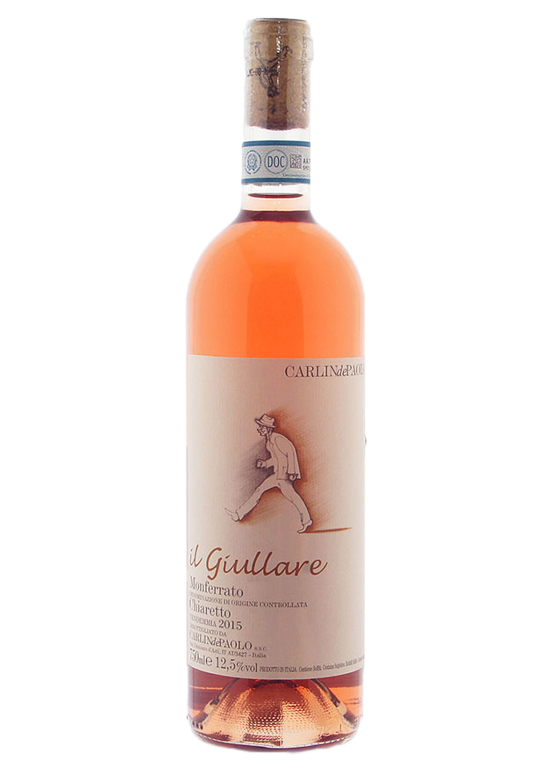 Иль Джюлларе Карлин де Паоло 2015 г. розовое сухое 0,75 л.