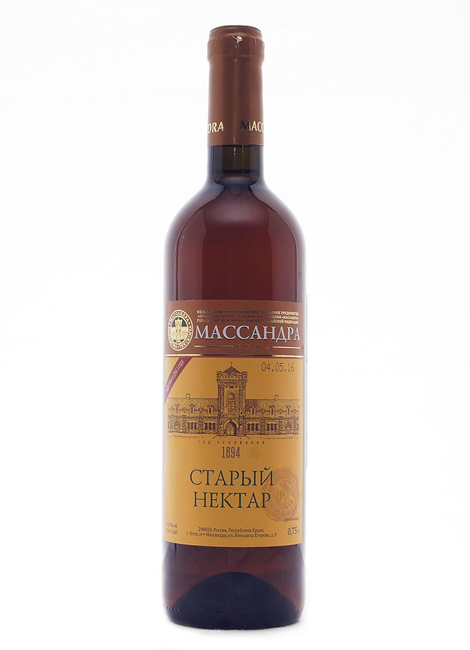 Крепленое вино Старый Нектар белое, 0.75л - купить в Smart Wine Shop